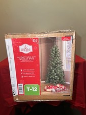 NEW Holiday Time 6 Foot Non Lit Wesley Pine Artificial Christmas Tree Easy Setup