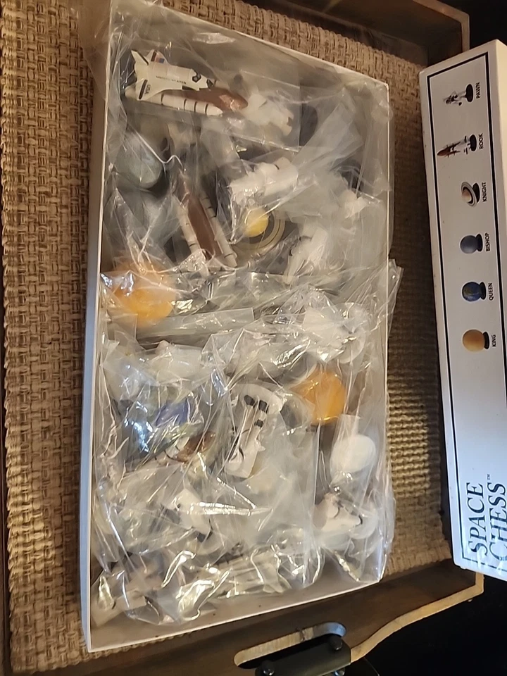 NEW Open Box Space Chess by Big League Promotions 2002  - Image 3 of 4