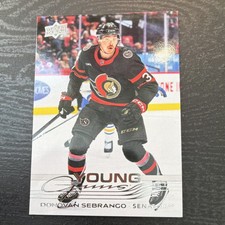 Upper Deck 2025-26 Young Guns Donovan Sebrango Ottawa Senators #229