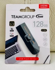 TEAMGROUP 128GB C186 USB 3.2 Gen 1 Flash Drive (Brand New/Original Packaging)