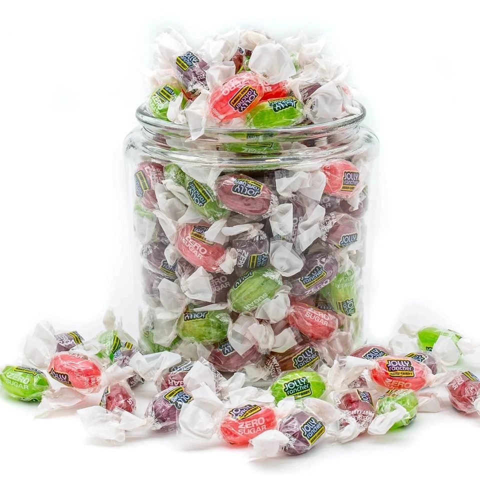 Jolly Rancher Zero Sugar Free Assorted Fruit Flavors, Bulk Hard Candy (1 Pound) - Image 4 of 4