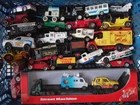VINTAGE & LATER DIECAST TOY JOB LOT CORGI MATCHBOX LLEDO & OTHERS CARS VANS etc