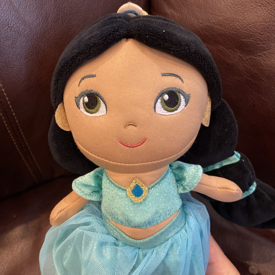 BABY DISNEY JASMINE DOLL Rag 12” Sound Effect No Tag Aladdin | eBay