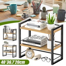 Schreibtisch Regal Schreibtisch-Aufsatzregal mobil Modern stabil für Desk