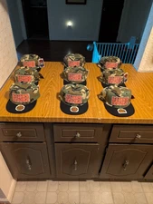 9 New Barber snapback hats: Camouflage pattern. *NEW*