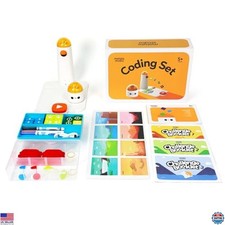 STEM Coding Robot Set for Kids 4-10, Educational Toy for Early Programming