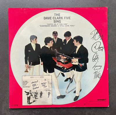 7'' The Dave Clark Five - Catch Us If You Can - US Flexi Disc