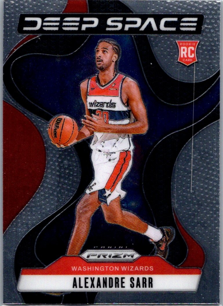 2024-25 Panini Prizm #9 Alexandre Sarr Deep Space
