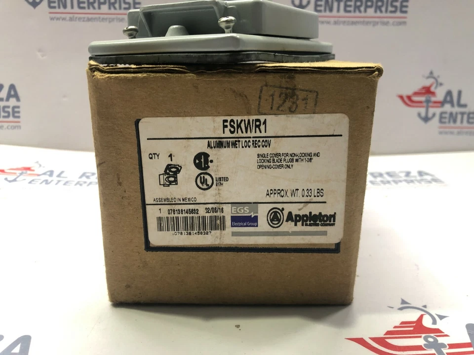 APPLETON FSKWR1 ALUMINUM WET LOC - Image 2 of 4