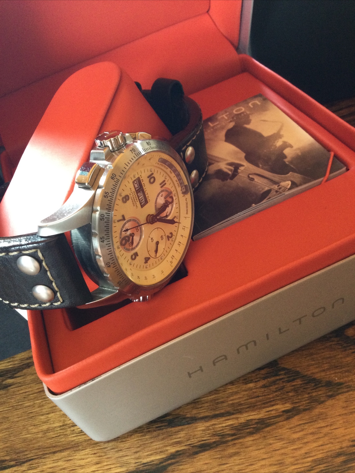 HAMILTON KHAKI CROSSWIND AUTOMATIC WRISTWATCH 44M… - image 9