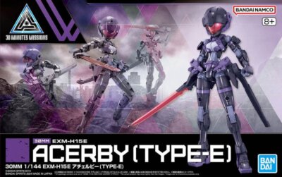 Bandai 30MM 1/144 30 Minutes Missions (66) EXM-H15A Acerby (Type-E) Model Kit