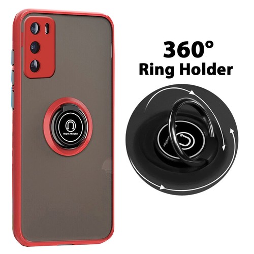 Case For Huawei P40 P30 P20 Psmart 2020 Y6 Y7 Shockproof Ring Holder Stand Cover - Picture 16 of 22