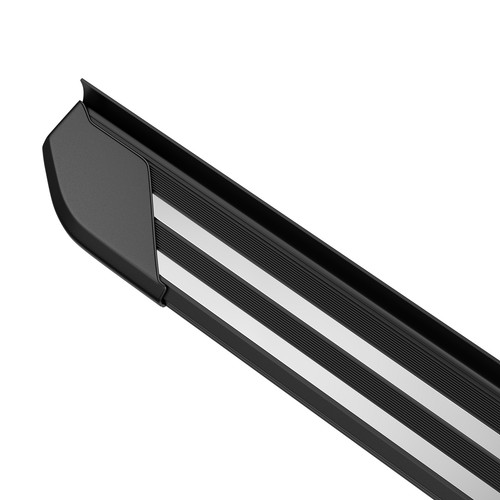 2X LH+RH 4" Running Boards Nerf Bars Side Steps For 2009-15 Honda Pilot Aluminum - Picture 7 of 13