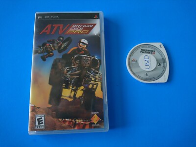 ATV OFFROAD FURY PRO AND TIGER WOODS PGA TOUR 07 PSP PORTABLE - DISCS ONLY