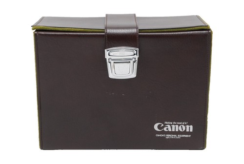 Vintage For: Canon Leather Camera Hard Case for Canon 35mm