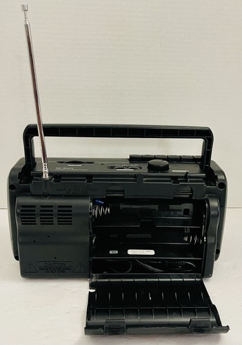 Radio Cassette Grabadora Sony CFM-10 AM FM Portátil AC DC Boombox (a9) - Imagen 3 de 8