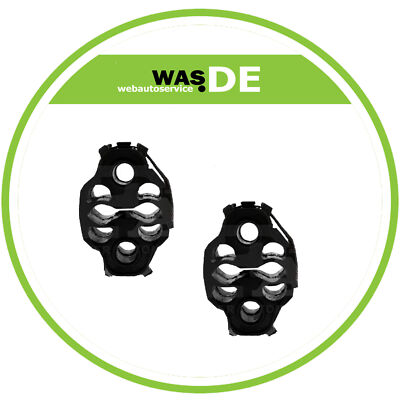 2 x Auspuffhalter für Renault TWINGO III, Smart FORFOUR, FORTWO Auspuff