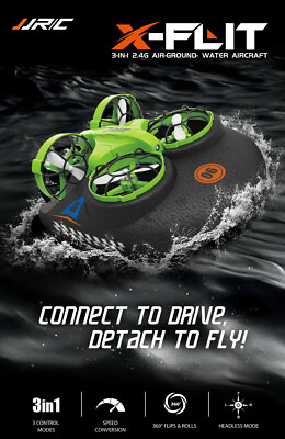 JJRC H94 2,4G Mini Multifunktions dreiarmiges Flugzeug grün