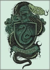ATA-BOY HARRY POTTER SLYTEHRIN ALT CREST MAGNET 2.5” X 3.5” NEW