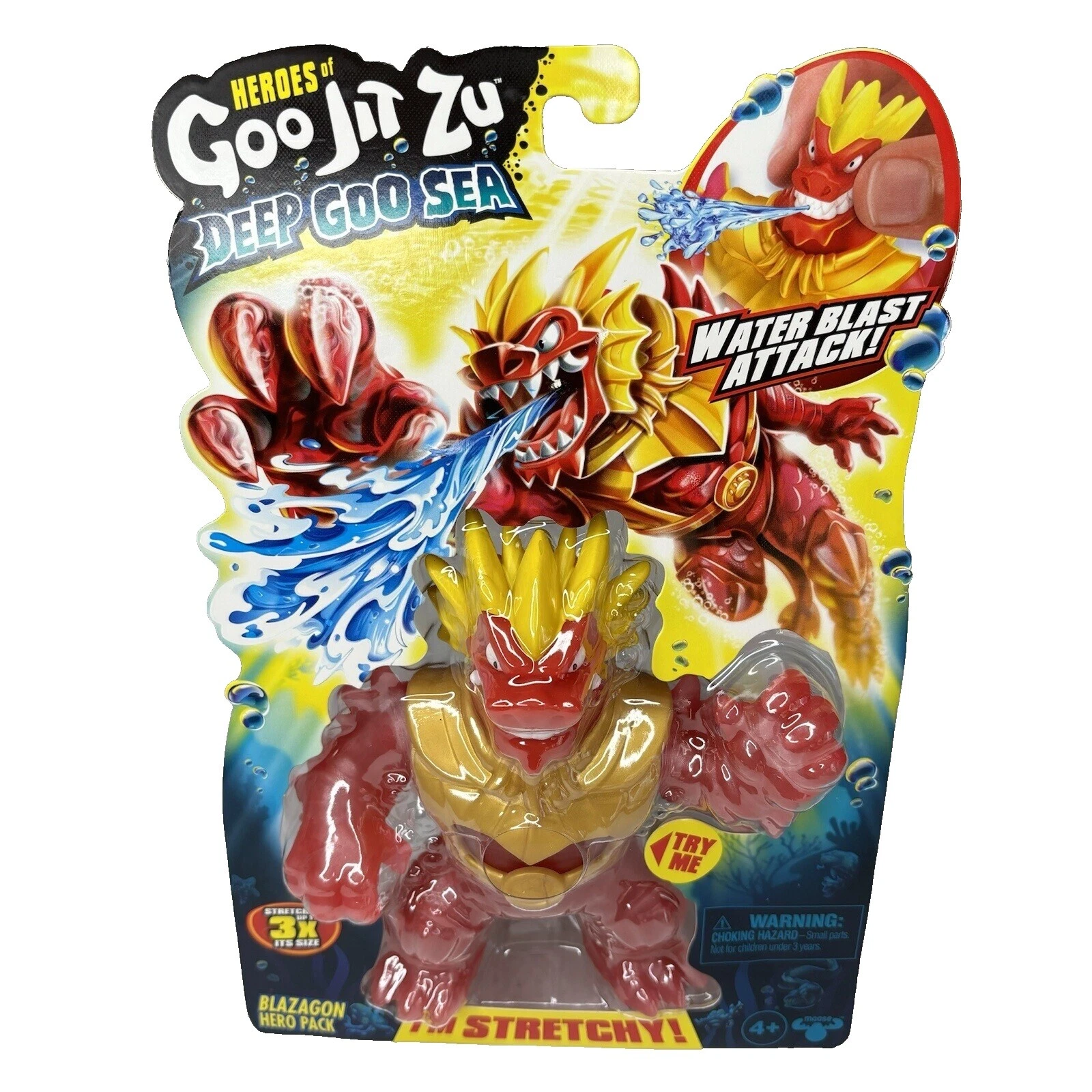 Figuras de acción del héroe de goma y accesorios