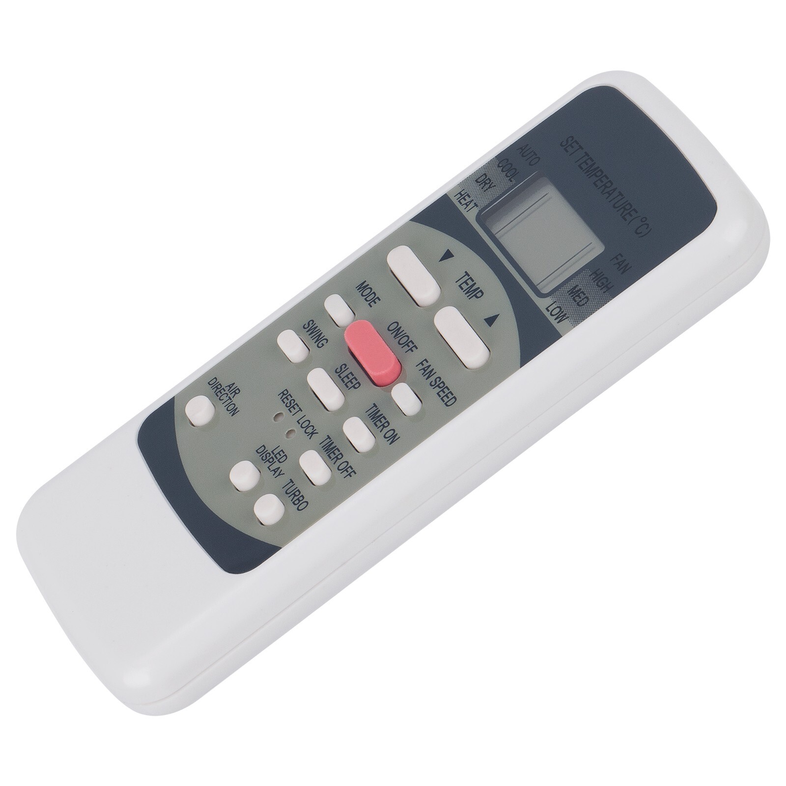 R51M/E Remote Control Replacement for Midea Air Conditioner R51L1/BGE
