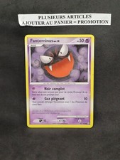 CARTE POKEMON FANTOMINUS 62/100 DP TEMPÊTE FRANCE (port groupés)