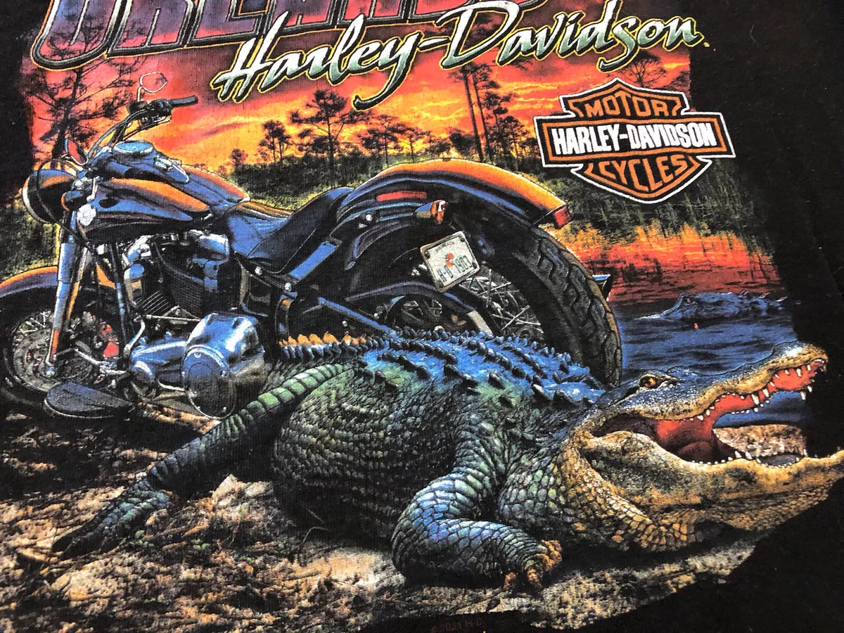 HARLEY DAVIDSON ORLANDO FLORIDA USA TEE-eastgate.mk