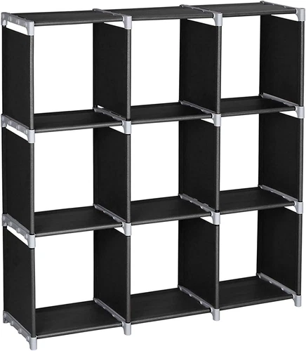 Storage 9 Cube Closet Organizer Shelves Bookshelf DIY Cabinet Bookcase Home - Picture 11 of 13