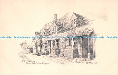 R257098 Old Cottages Broadway Worcestershire R J Dymond