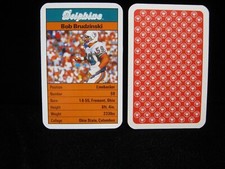 1987 Bob Brudzinski Miami Dolphins "Ace Fact Pack" United Kingdom #59