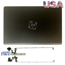 New HP 17-BY 17-CA Series Back Cover Black L22506-001 6070B1308301 USA Hinges