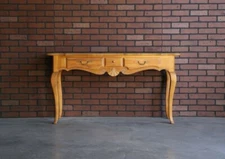Console ~ Entry Table ~ Hall Table ~ Country French Sofa Table by Ethan Allen