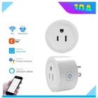 TOLIFEEL Electrical Plugs and Socket 10A US WiFi Smart Home Plug Remote Control