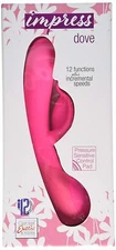 Factory Sealed California Exotic Novelties 12 Function Impress Dove, Pink