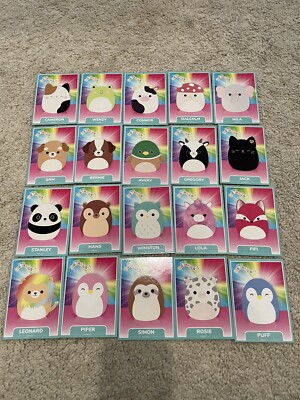 Squishmallows Official Series 1 Trading Cards - Collect & Trade With Holographic Foil & Special Edition Cards