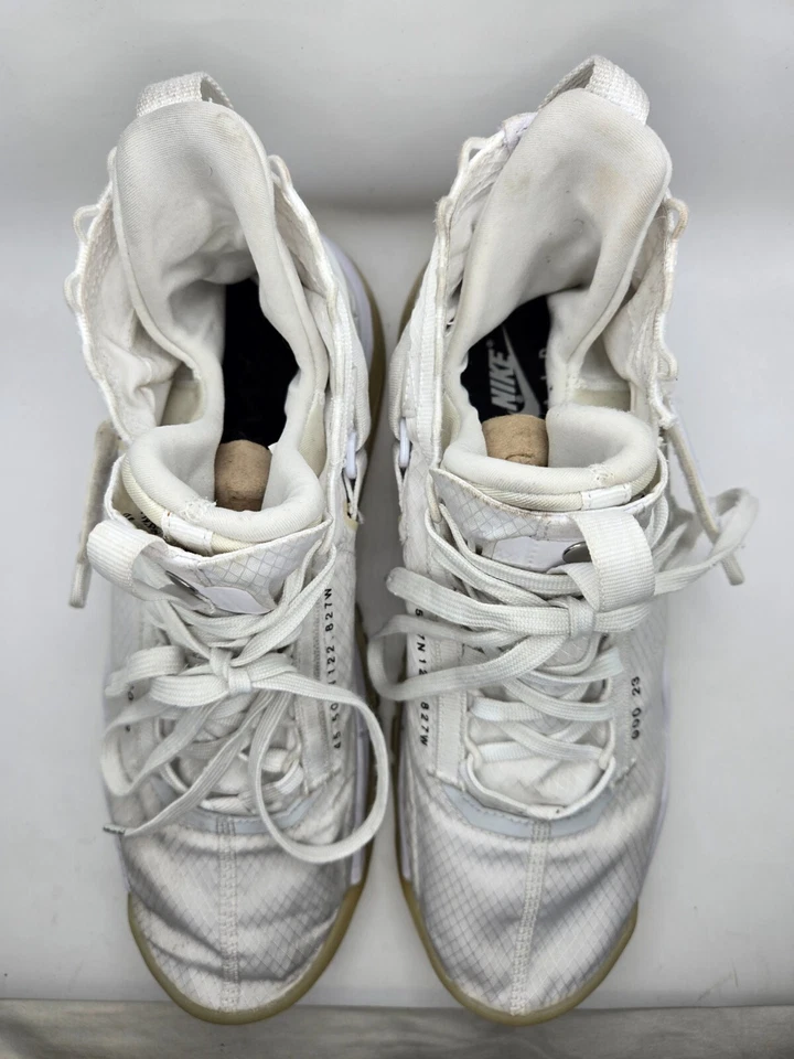 Jordan Proto Max 720 Zapatos Para Hombre 9.5 Platino Puro Blanco Atlético Gimnasio Tenis Foto 3 de 4