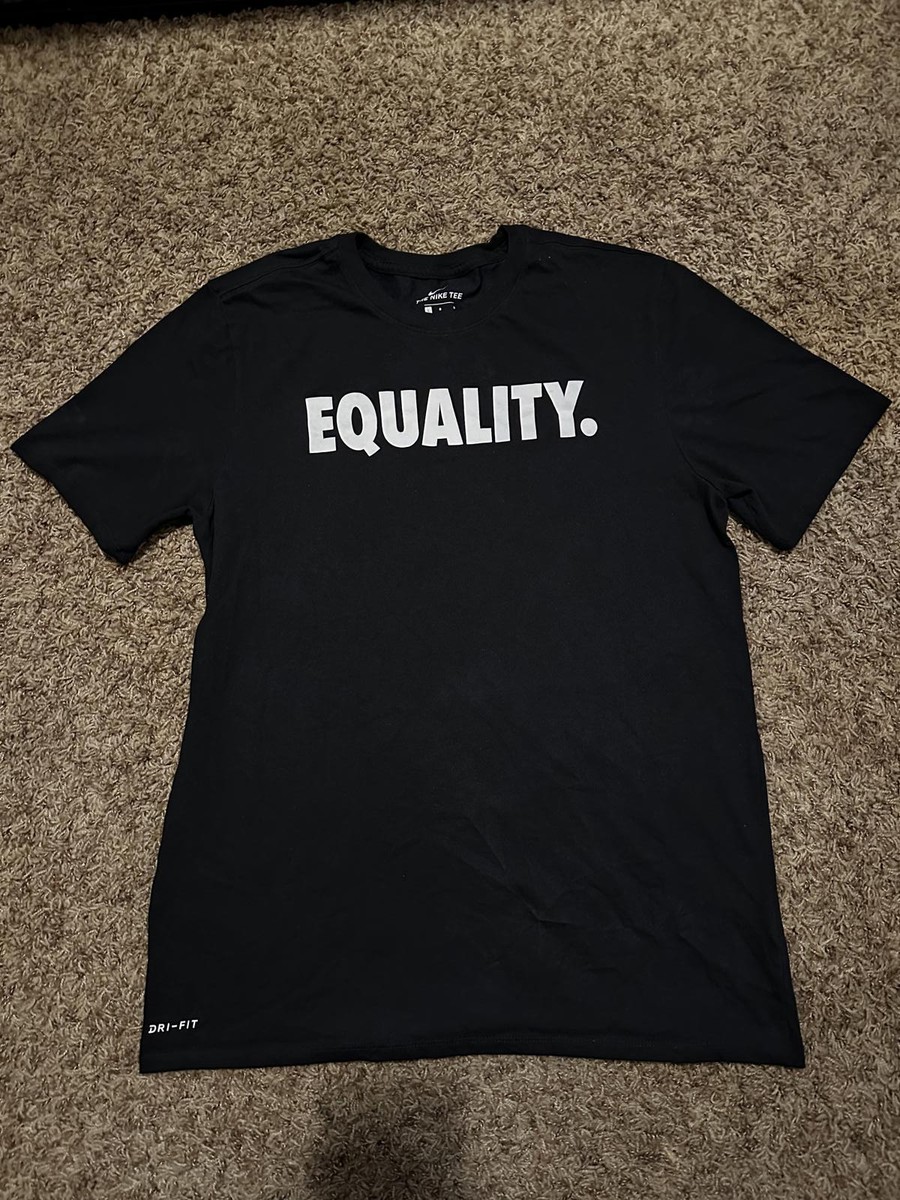 Mens Shirts Nike Blm Shirt The Nike Tee Men's Equality BLM Sleeve