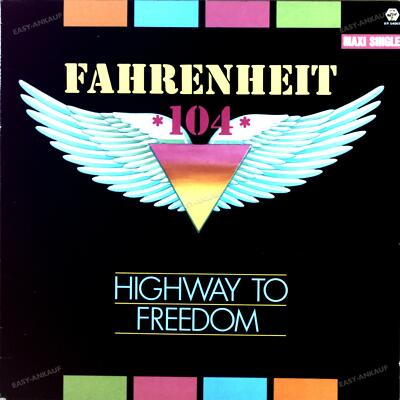 Fahrenheit 104 - Highway To Freedom Maxi 1986 (VG+/VG) .
