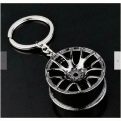 FIT New For Car Parts Key Chain Motor Hub Valve Piston Engine Rotate Keyring