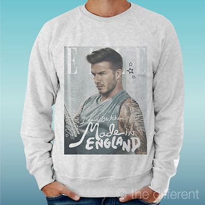 Felpa Man Light Sweater Light Grey Beckham David Road To