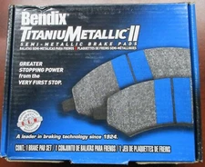 NEW TITANIUMETALLIC II FRONT BRAKE PADS MKD821 / D821 FITS *SEE CHART*