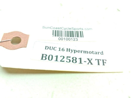 16 Ducati Hypermotard 939 Axle Safety Nut Sprocket - Picture 5 of 5