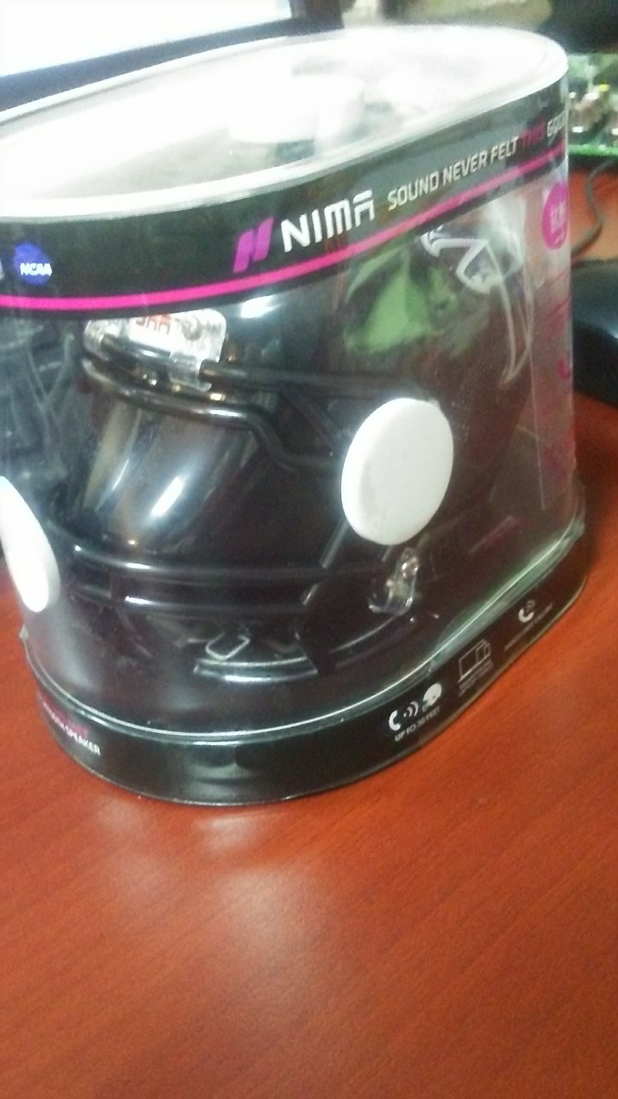 Bluetooth Speaker Super Mini NFL Football Helmet Portable