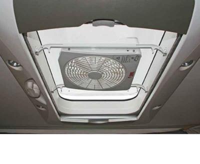 RV Fiamma Turbo Kit 12V roof hatch fan - caravan motorhome - gets 