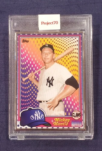 2021 Topps Project70 #897 Mickey Mantle by Claw Money Artist's Proof #12 of 51!