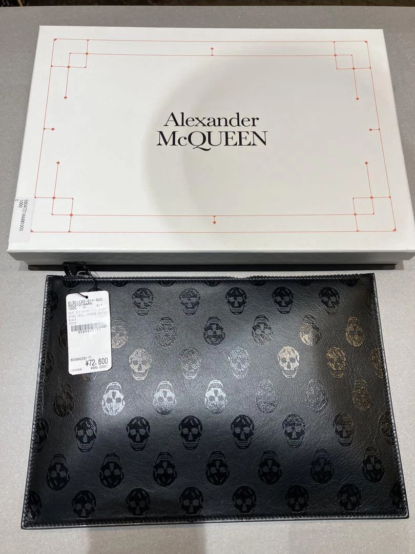 Alexander McQueen Flat Zip Pouch from Japan