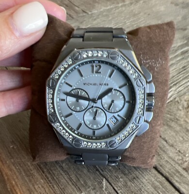 Michael Kors Oversized Watch Ladies Knox MK-5506 Gunmetal