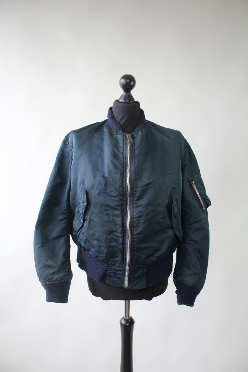 VINTAGE ALPHA INDUSTRIES MENS JACKET REVERSIBLE MA 1 FLYERS VINTAGE ALPHA INDUSTRIES MENS JACKET REVERSIBLE MA 1 FLYERS