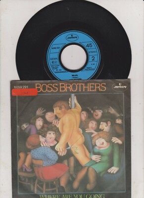 7'' BOSS BROTHERS Where Are You Going / Nicola MERCURY 45rpm orig. 1980  nm