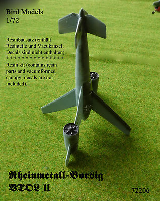Rheinmetall-Borsig VTOL II   1/72 Bird Models Resinbausatz / resin kit